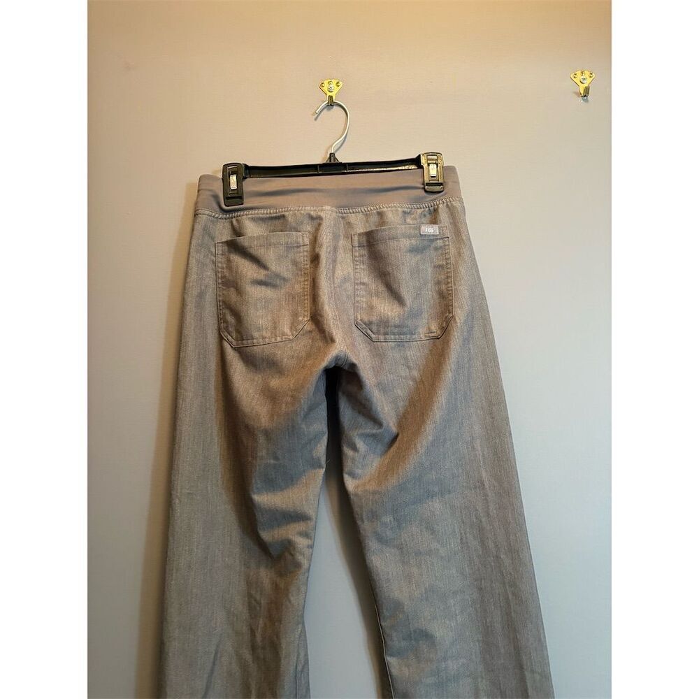 FIGS Women's Gray Scrub Pants XS Elastic Waist Workwear - Picture 4 of 8